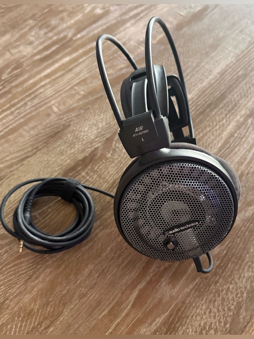 Audio Technica Open-Back Over-Ear Headphones — Black